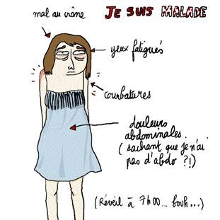 Je suis malade