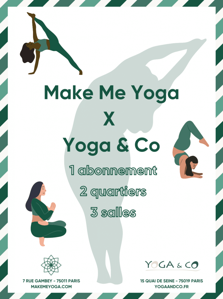 Make me yoga et Yoga & Co s'associent !